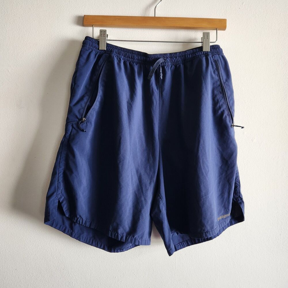 Patagonia Men's Multi Trails Shorts 8" Blue Athletic Shorts everyday outdoor